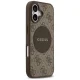 Guess 4G Circle Classic Logo MagSafe vāciņš iPhone 17, brūns