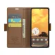 Google Pixel 9 / 9 Pro CASEME Wallet Magnetic Leather Case Cover, Brown | Telefona Vāciņš Maciņš Apvalks...