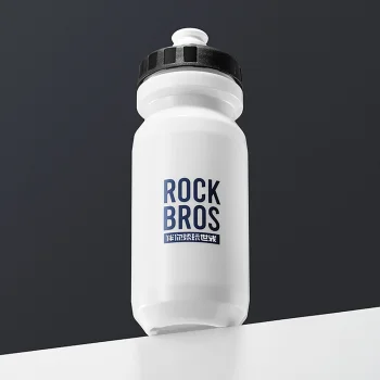 Rockbros velosipēda pudele 600 ml, balta