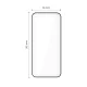 Tech-Protect Quick Set+ aizsargstikls iPhone 15 Pro, 2 gab., melns