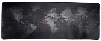 Liela peles un tastatūras paliktne World Map 80x30 cm