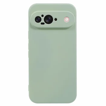 Google Pixel 9 Soft Silicone Anti-Scratch Protective Case Cover, Green | Telefona Vāciņš Maciņš Apvalks Bamperis