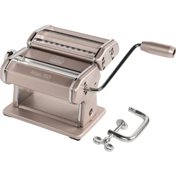 Makaronu mašīna Marcato Atlas 150, manuāla, 150 mm, rozā
