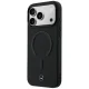 Mercedes Leather 3D MagSafe vāciņš iPhone 17 Pro, melns