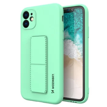 Wozinsky Kickstand Case vāciņš ar statīvu Samsung Galaxy A72 4G, piparmētru