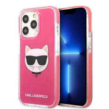 Apple iPhone 13 Pro Max 6.7'' Karl Lagerfeld Choupette Head Case Cover, Fuchsia | Telefona Maciņš Vāks Apvalks...