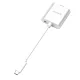 Orico PTAV USB-C uz VGA un 3.5mm audio adapteris 0.15m Sudraba
