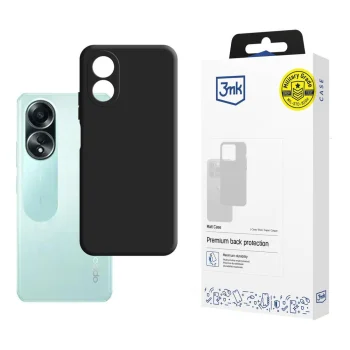 3mk Matt Case vāciņš Oppo A58 4G Melns