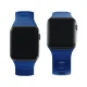 3mk silikona siksniņa Apple Watch 38 / 40 / 41 mm, zila