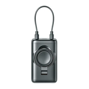 Ārējais akumulators Joyroom JR-W13 5000 mAh Apple Watch pulkstenim, USB-C, Lightning, melns