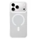 3mk Smoke MagCase vāciņš iPhone 17 Pro ar MagSafe, puscaurspīdīgs balts