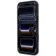 Mercedes Leather Semi Wrap Iconic Line MagSafe vāciņš priekš iPhone 18 Pro / 17 Pro, bordo