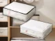 Drēbju un gultas veļas organizators ar rāvējslēdzēju XL 60x45x30cm
