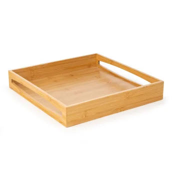 Bambusa pasniegšanas paplāte Leopold Vienna Franca 35x35 cm LV618005