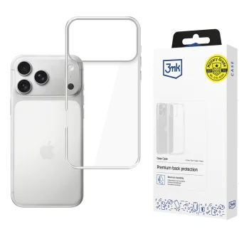 3mk Clear Case vāciņš Apple iPhone 17 Pro Max, caurspīdīgs