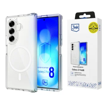 Vāciņš 3mk Armor MagCase, Samsung Galaxy Z Fold 8 Ultra, caurspīdīgs