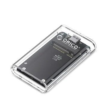 Orico TC10-MS mSATA SSD disks korpuss, USB-C 3.2 5Gb/s, caurspīdīgs