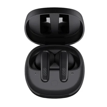 Bezvadu austiņas QCY T13x TWS Bluetooth 5.3, melnas