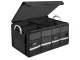 Auto bagāžnieka organizators ar vāku, 60 litri, 60x35x30 cm