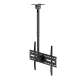 Maclean MC-173 Griestu TV stiprinājums 37-86\", 50kg, VESA 600x400, Melns