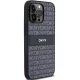 DKNY iPhone 14 Pro vāciņš Mono Stripe & Metal Logo, melns