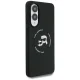 Karl Lagerfeld vāciņš Samsung Galaxy S25 Edge Silicone Double Heads, melns