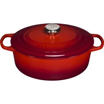 Čuguna pīle Le Creuset Signature Casserole, ovāla, 29 cm, Cerise