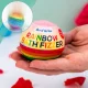 Putojoša vannas bumba Rainbow ar varavīksnes efektu, 180 g