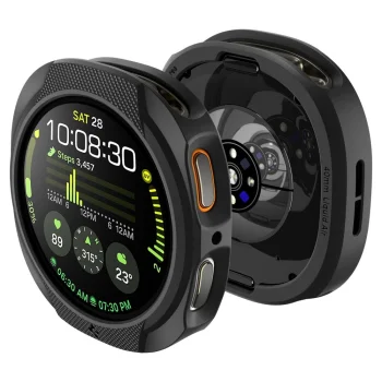 Spigen Liquid Air aizsargkorpuss Samsung Galaxy Watch 8 44mm Matte Black