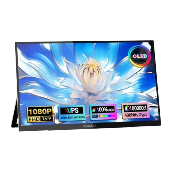 ZEUSLAP OL133ED 13.3" FHD OLED skārienjutīgs portatīvais monitors