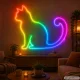 Elastīga RGB LED neona lenta ar Bluetooth un tālvadības pulti, 10m