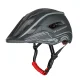 Wozinsky HT-27S Bērnu velo ķivere ar zoda sargu un USB gaismu S pelēka