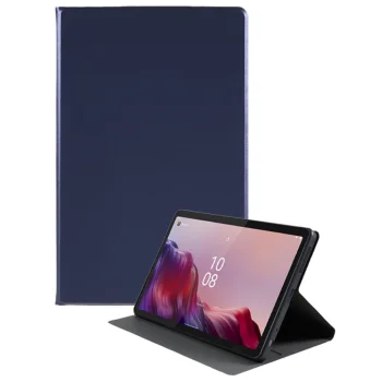 Lenovo Tab M9 (TB310FU) Full Protection Stand Design Case Cover, Blue | Vāks Apvalks Pārvalks Grāmatiņa...