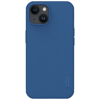 Nillkin Super Frosted Shield Pro vāciņš priekš iPhone 15 Plus, zils