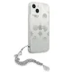 Guess iPhone 13 mini vāciņš Peony Chain Collection, sudraba