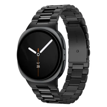 Spigen Modern Fit Band 316L siksniņa Samsung Galaxy Watch 40/44/46 mm, melna