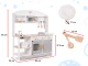 Bērnu Rotaļu Spēļu MDF Koka Virtuves Iekārta Komplekts ar Piederumiem MODERN CLASSIC | Kids Toy Wooden Kitchen...