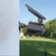 Forever Light Sunari FLS-25 saules LED lampa ar PIR kustības sensoru un kameras mulāžu, 4W 300lm, melna
