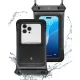 Spigen A611P ūdensizturīgs peldošs vāciņš telefonam (2 gab.) Matte Black