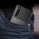 Sony Xperia 10 III / 10 III Lite Thunder Series Twill Texture TPU Mobile Phone Cover Case, Blue | Vāks Maciņš Maks...
