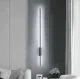 Lineāra LED sienas lampa 60cm 11W 6000K melna