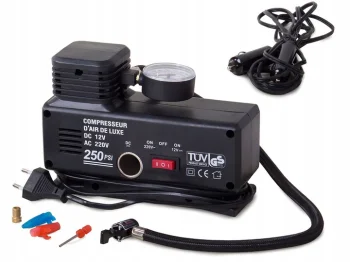 Automašīnas Riepu Gaisa Kompresors Pumpis SY-610, 230V / 12V | Car Air Compressor