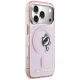 Karl Lagerfeld IML Peekaboo MagSafe vāciņš iPhone 17 Pro, rozā