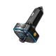 FM raidītājs un auto lādētājs XO BCC08 Bluetooth MP3 3.1A, melns