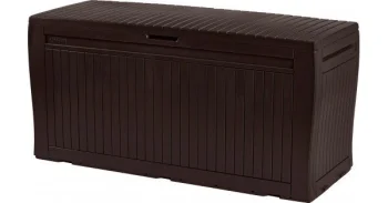 Dārza mantu kaste KETER COMFY 270L, brūna