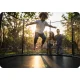 Neo-Sport NS-13W231 dārza batuts 404 cm (13 ft) ar iekšējo tīklu un kāpnēm