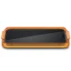 Spigen iPhone 15 Pro aizsargstikls ALM Glass FC, melns (2 gab.)