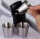 Nerūsējošā tērauda ceļojumu glāzīšu komplekts 6 gab. 30ml