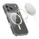 Tech-Protect Flexair Hybrid CC MagSafe vāciņš iPhone 17 Pro, caurspīdīgs