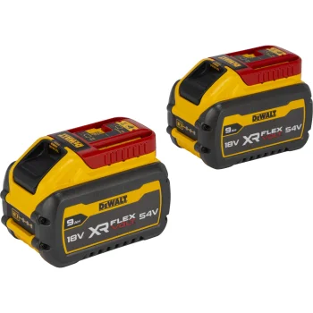 DeWalt DCB547X2-XJ 18V/54V XR FLEXVOLT akumulatoru komplekts (2 gab.)